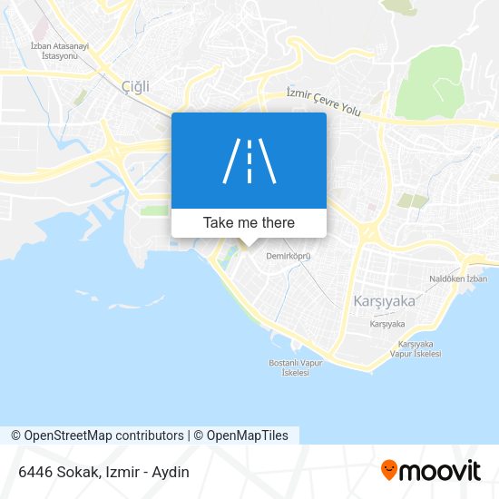 6446 Sokak map