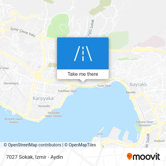 7027 Sokak map