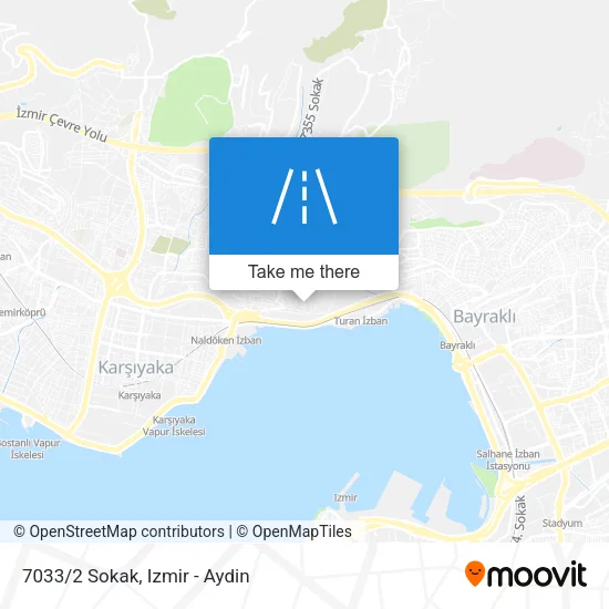 7033/2 Sokak map