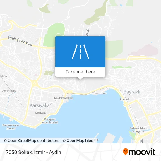 7050 Sokak map