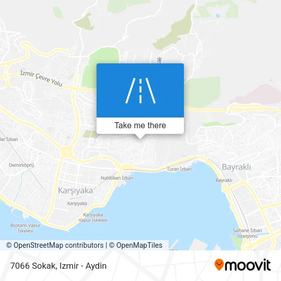 7066 Sokak map