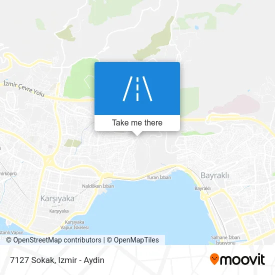 7127 Sokak map