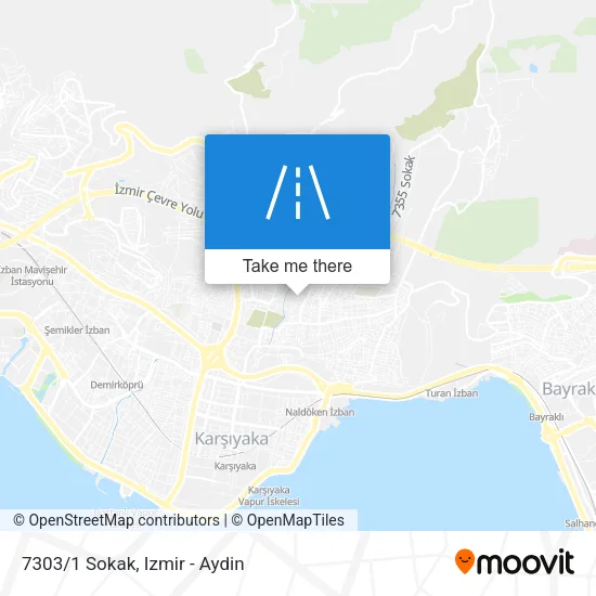7303/1 Sokak map