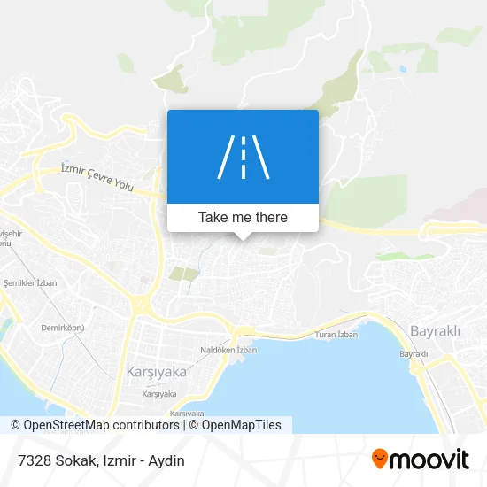 7328 Sokak map