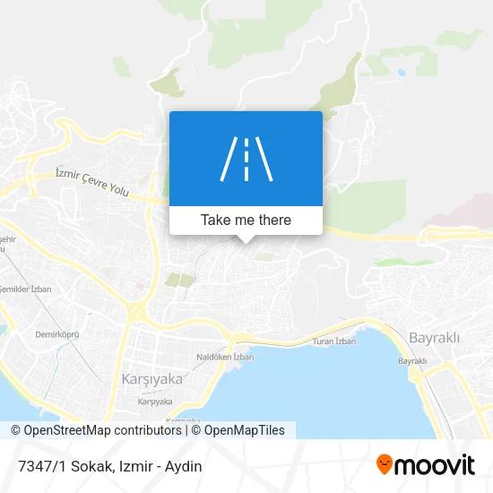 7347/1 Sokak map