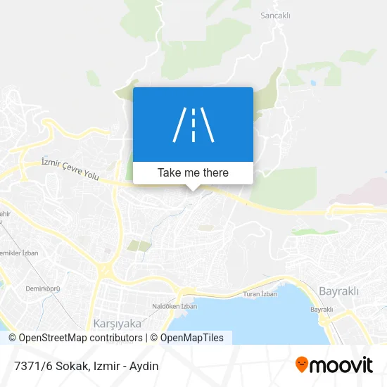 7371/6 Sokak map