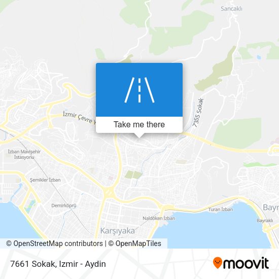 7661 Sokak map
