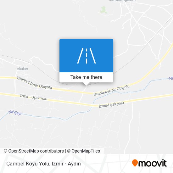 Çambel Köyü Yolu map