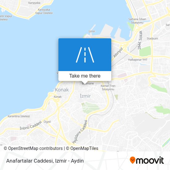 Anafartalar Caddesi map