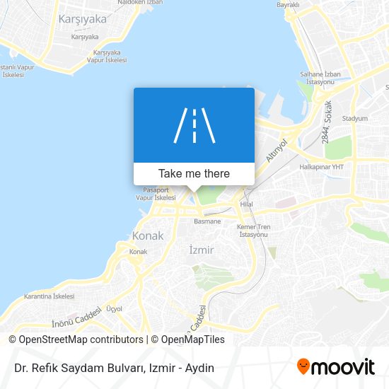 Dr. Refik Saydam Bulvarı map