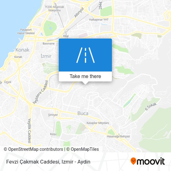 Fevzi Çakmak Caddesi map