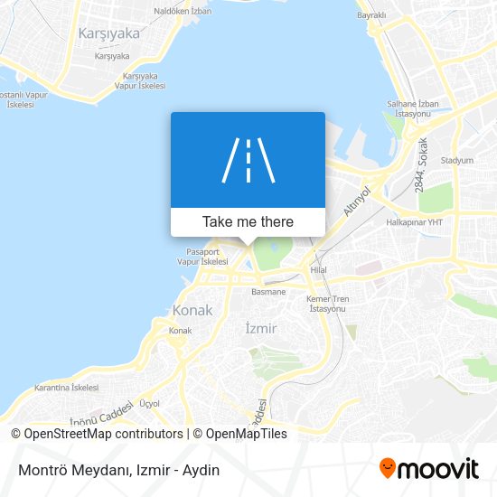 Montrö Meydanı map