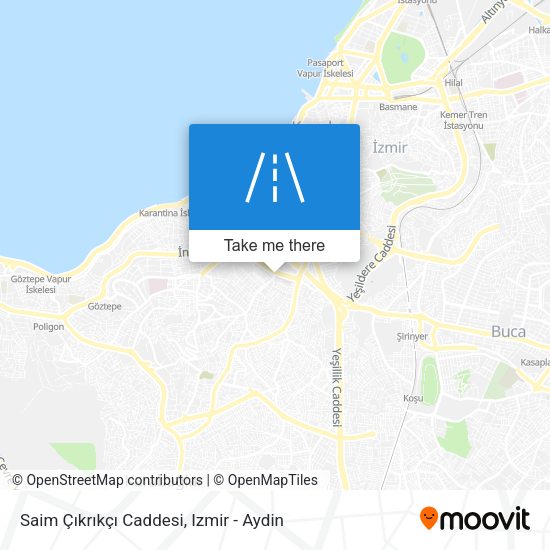 Saim Çıkrıkçı Caddesi map