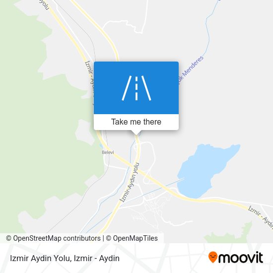 Izmir Aydin Yolu map