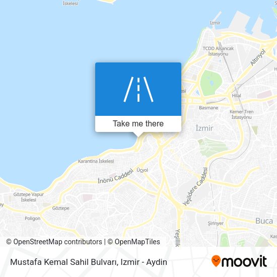 Mustafa Kemal Sahil Bulvarı map