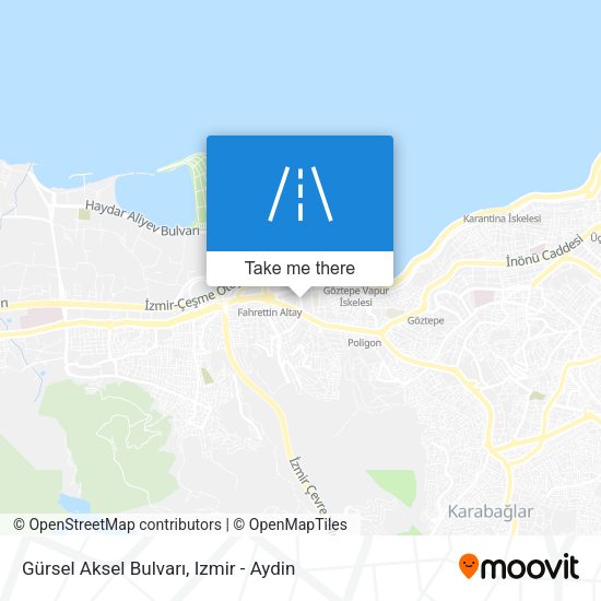 Gürsel Aksel Bulvarı map