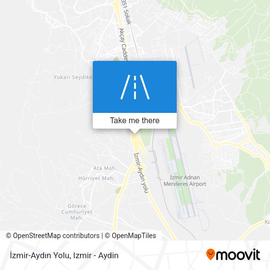 İzmir-Aydın Yolu map