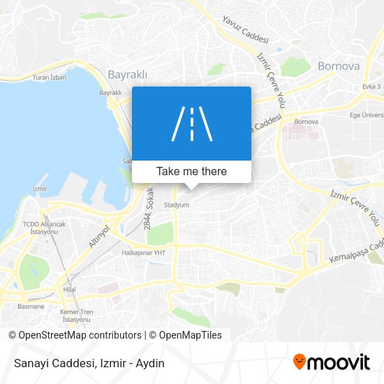 Sanayi Caddesi map