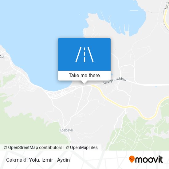 Çakmaklı Yolu map