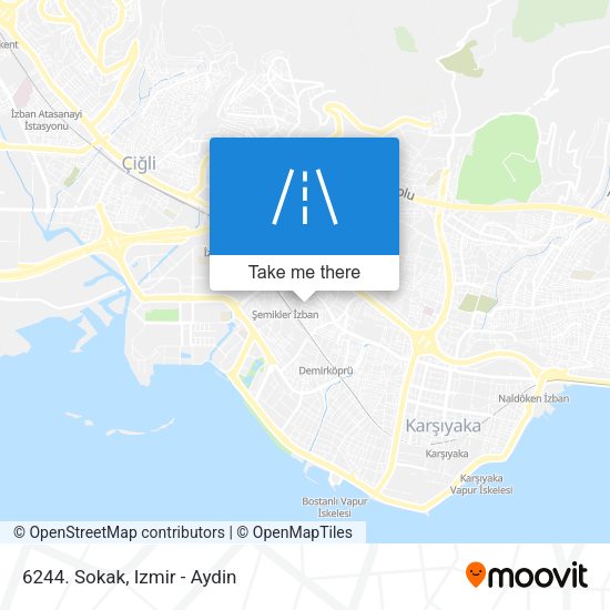 6244. Sokak map