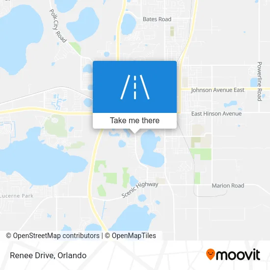 Renee Drive map