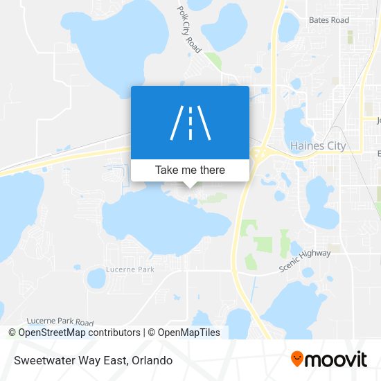 Mapa de Sweetwater Way East