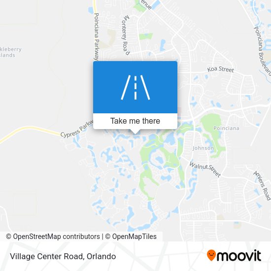 Mapa de Village Center Road