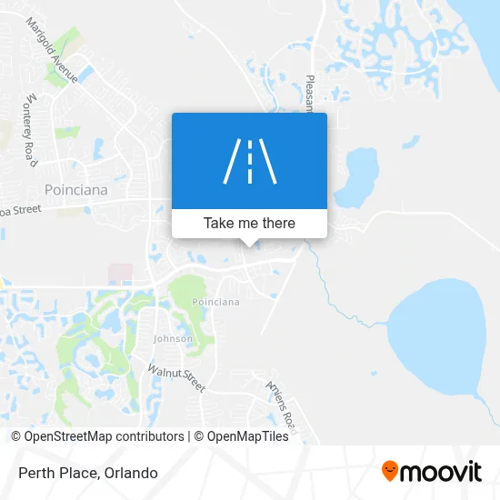 Perth Place map