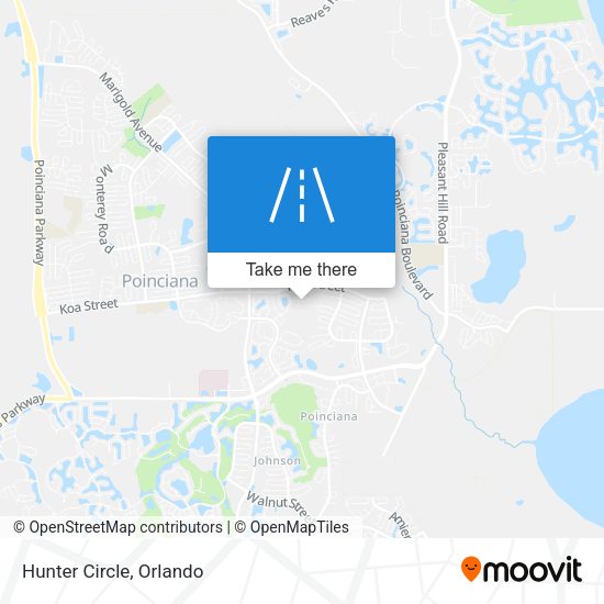 Mapa de Hunter Circle