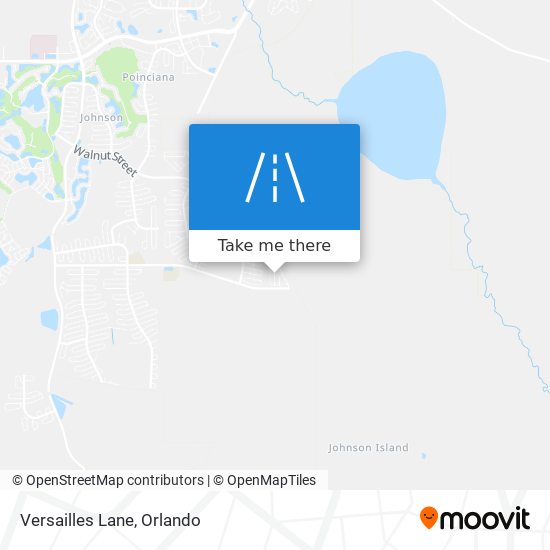 Versailles Lane map