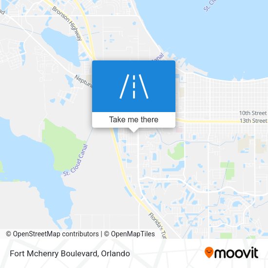 Fort Mchenry Boulevard map