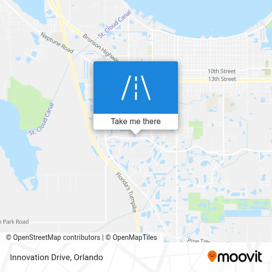 Innovation Drive map