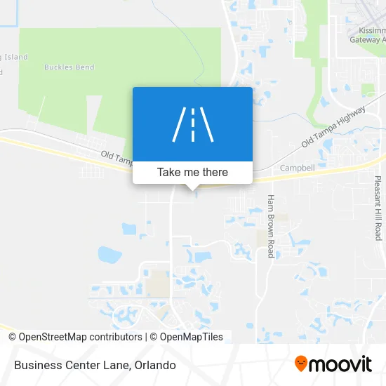 Business Center Lane map