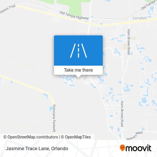 Mapa de Jasmine Trace Lane