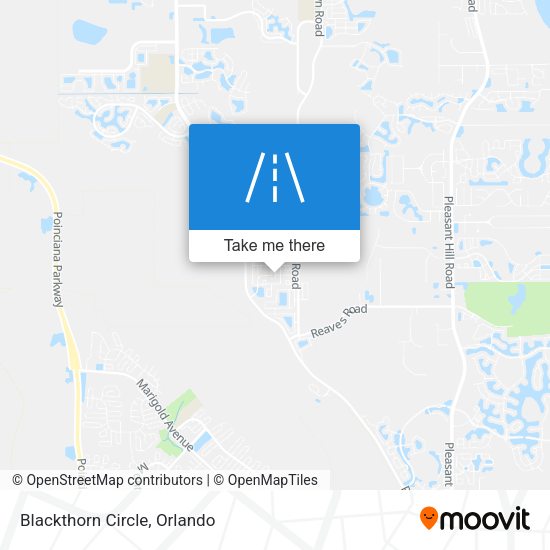 Blackthorn Circle map