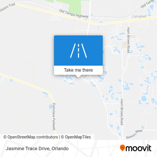 Jasmine Trace Drive map
