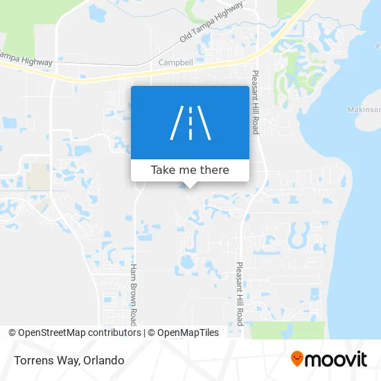 Torrens Way map