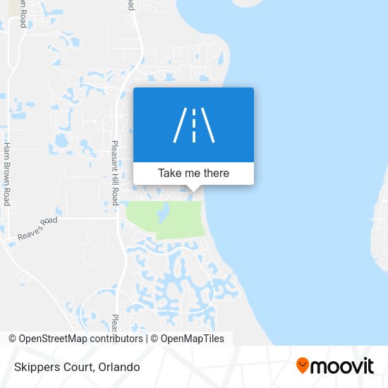 Mapa de Skippers Court
