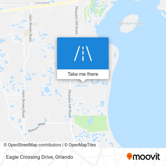 Eagle Crossing Drive map