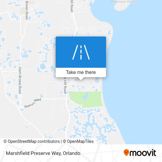 Marshfield Preserve Way map