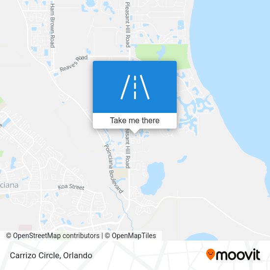 Mapa de Carrizo Circle