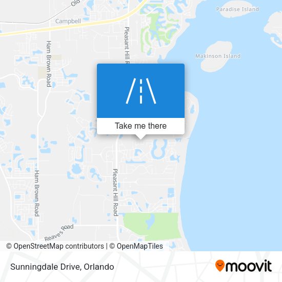 Mapa de Sunningdale Drive