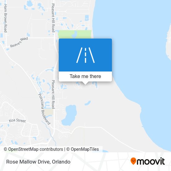 Rose Mallow Drive map