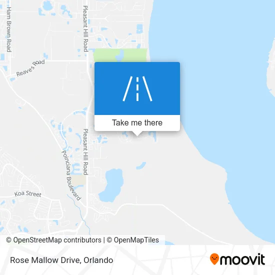 Rose Mallow Drive map