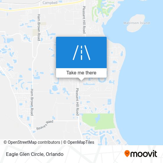 Mapa de Eagle Glen Circle