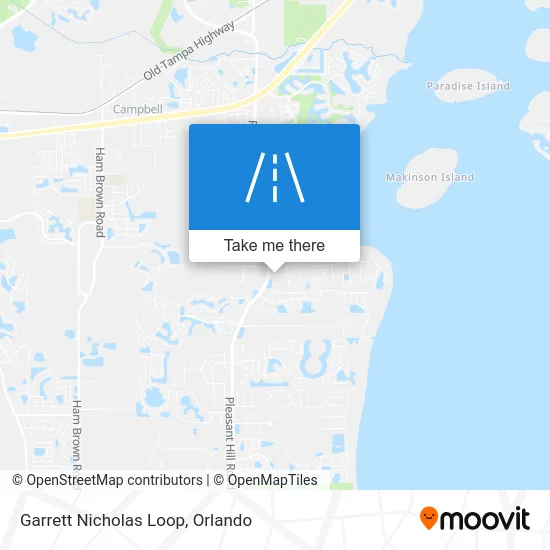 Garrett Nicholas Loop map