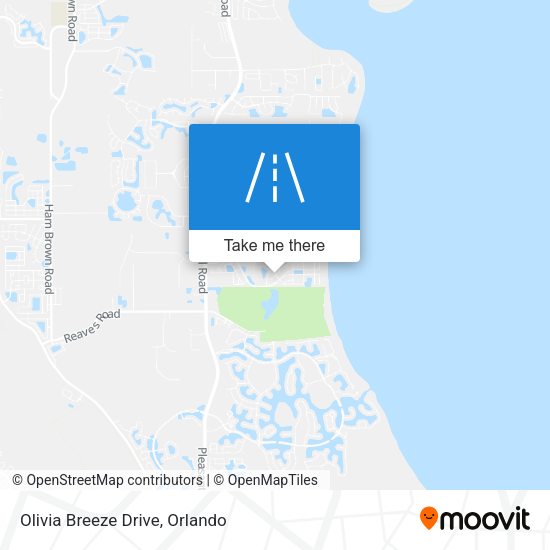 Mapa de Olivia Breeze Drive