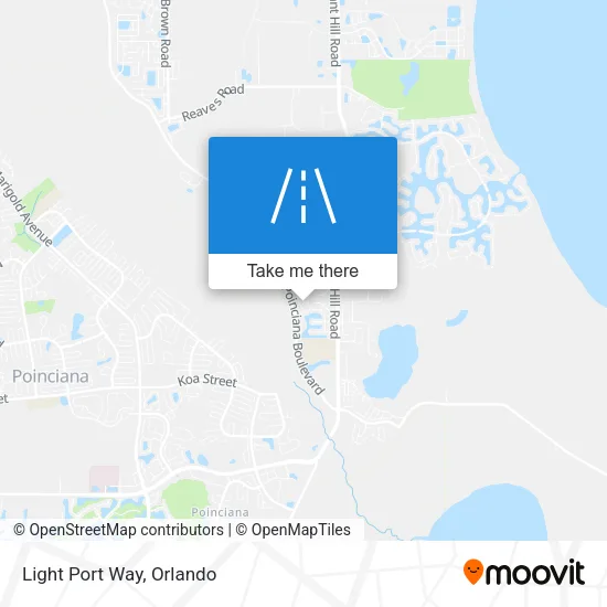 Mapa de Light Port Way