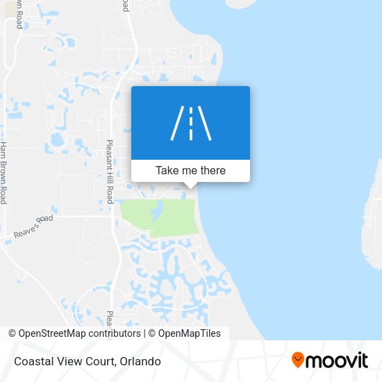 Mapa de Coastal View Court