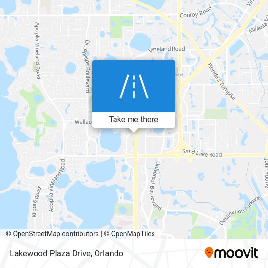 Lakewood Plaza Drive map